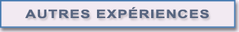 Autres Exp�riences de travail