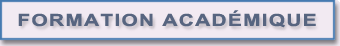 Formation acad�mique